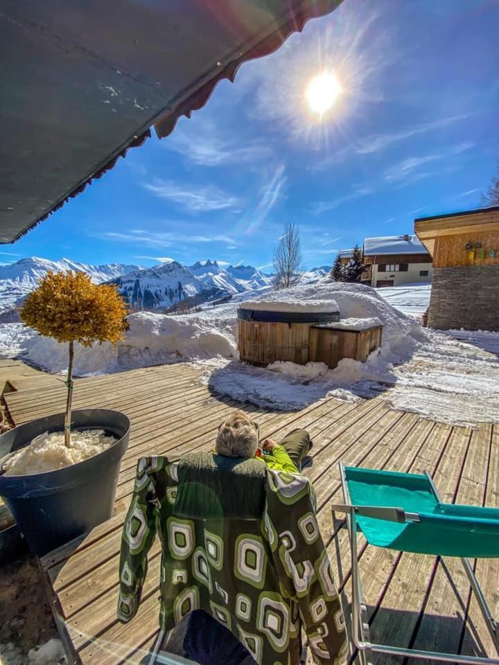 La Principaute De Comborciere Hotel Fontcouverte-la-Toussuire Luaran gambar