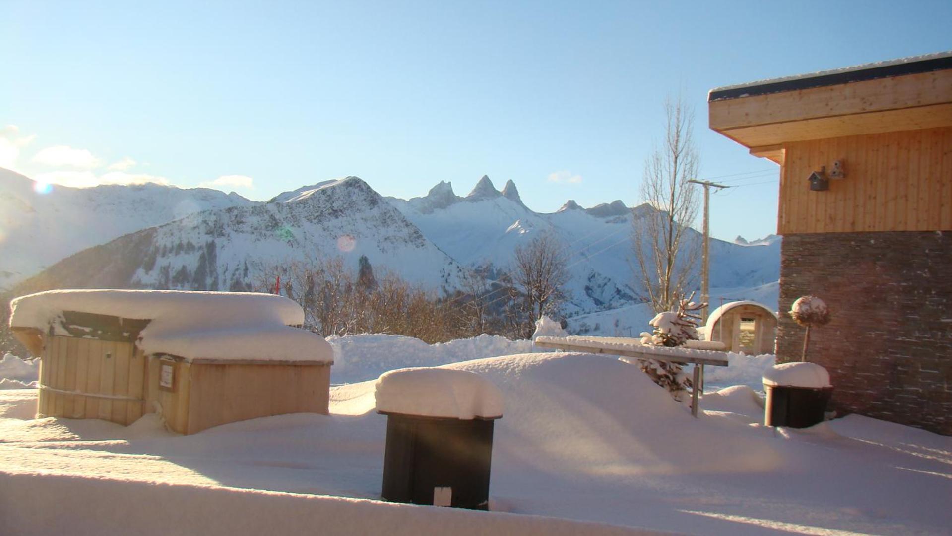 La Principaute De Comborciere Hotel Fontcouverte-la-Toussuire Luaran gambar